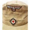 Image 2 : GERMAN NAZI ARMY AFRIKA KORPS TROPICAL EM M-41 CAP