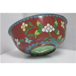 ANTIQUE 19TH CENTURY JING TAI LAN BOWLS