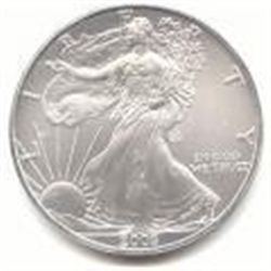 Uncirculated Silver Eagle 2005