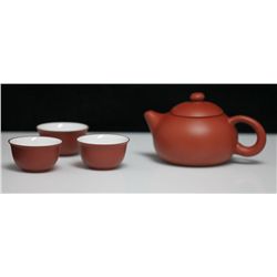 CHINESE CERAMIC TEA POT SET