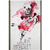 Image 1 : CHINESE ORIGINAL SCROLL PAINTING ZHONG KUI BY ARTIST YI