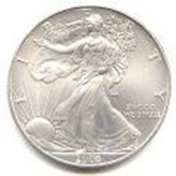 Uncirculated Silver Eagle 2008