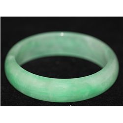 LIGHT GREEN JADE BANGLE