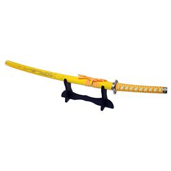 COLLECTORS EDITION SWORD YELLOW/ORANGE DRAGON SAMURAI S