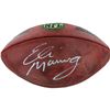 Image 1 : ELI MANNING GIANTS AUTOGRAPHED NFL "DUKE" GAME FOOTBALL