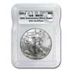 Image 1 : 2011 Silver American Eagle - MS-70 ICG - 25th Anniv
