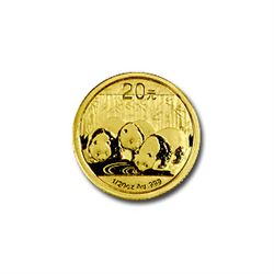 Chinese Gold Panda 20th Ounce (Date of our choice)