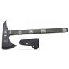 Image 1 : COLLECTORS EDITION BLACK TACTICAL AXE W/SHEATH