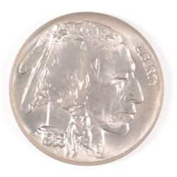 1938-D BUFFALO NICKEL, MS-66