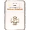Image 1 : 1945-D MERCURY DIME, NGC MS-65 GEM