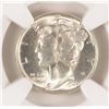 Image 2 : 1945-D MERCURY DIME, NGC MS-65 GEM