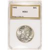Image 1 : 1942 WALKING LIBERTY HALF DOLLAR, PCI MS-63