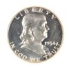 Image 2 : 1954 FRANKLIN HALF DOLLAR, ANACS PROOF 65 GEM