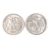 Image 2 : ( 2 ) 1945 WALKING LIBERTY HALF DOLLARS, BOTH AU+