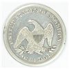 Image 2 : 1846 SEATED DOLLAR, VF+  NICE TYPE COIN