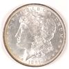 Image 1 : 1891 MORGAN SILVER DOLLAR, MS-63 WHITE