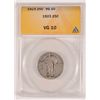 Image 1 : 1923 STANDING LIBERTY QUARTER ANACS VG 10