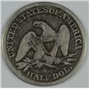 Image 2 : 1853 SEATED HALF DOLLAR GOOD