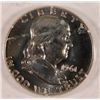 Image 2 : 1961 FRANKLIN HALF DOLLAR BLANCHARD PR65