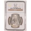 Image 1 : 1887 MORGAN DOLLAR NGC MS64
