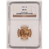 Image 1 : 1895 $5 GOLD LIBERTY NGC MS65
