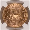 Image 3 : 1895 $5 GOLD LIBERTY NGC MS65