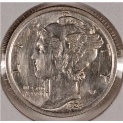 1924 MERCURY DIME MS64
