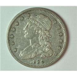 1834 BUST QUARTER AU