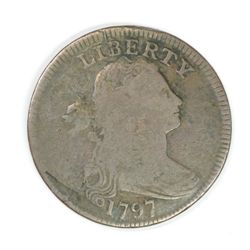 1797 LARGE CENT, ( S-139 ) VG++ RARE!