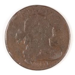 1801 LARGE CENT, ( S-224 )  VG/FINE