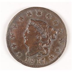 1817 LARGE CENT ( N-9 ) VF