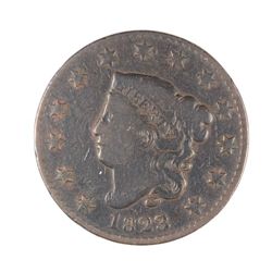 1823 LARGE CENT, ( N-1 ) VG