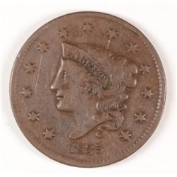 1835 LARGE CENT ( HEAD OF 1836 ) VF