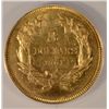Image 3 : 1861 $3 GOLD ANACS AU55 DETAILS