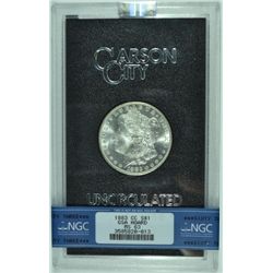 1883-CC MORGAN DOLLAR GSA/NGC MS63 NO COA, BOX