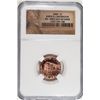 Image 1 : 2009 CHILDHOOD LINCOLN CENT NGC BU FIRST DAY ISSUE