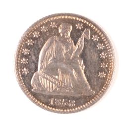 1858 HALF DIME, PROOF 65 CAMEO!  VERY RARE, MINTAGE OF 300  SUPER CHERRY COIN!!