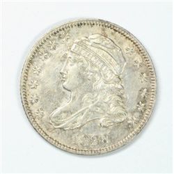 1828 BUST DIME AU+ NICE