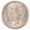 Image 1 : 1925-S PEACE SILVER DOLLAR, MS-63+  BLAST WHITE