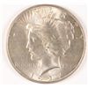 Image 1 : 1927-D PEACE SILVER DOLLAR, MS-63+  BLAST WHITE