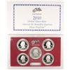 Image 2 : 2010 AND 2011 U.S. PROOF SILVER QUARTERS PROOF SETS