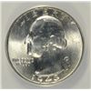 Image 2 : 1943 WASHINGTON QUARTER ANACS MS64