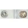 Image 3 : 1964 PCI PR 67 & 1982-S PCGS PR 69 DCAM WASHINGTON QUARTERS