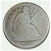 Image 1 : 1870 SEATED HALF DOLLAR GOOD