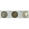 Image 1 : 1916 P,D,S WALKING LIBERTY HALF DOLLARS AG