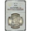 Image 1 : 1881 MORGAN DOLLAR NGC MS64