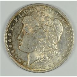 1882- O/S MORGAN DOLLAR AU 58