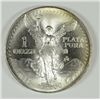 Image 1 : 1989 1 OZT .999 FS MEXICO LIBERTAD