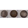 Image 1 : 3 SEATED HALF DOLLARS (53,58,58-O) AG-GOOD