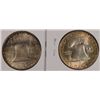 Image 2 : 1948 & 1950 FRANKLIN HALF DOLLAR MS63+